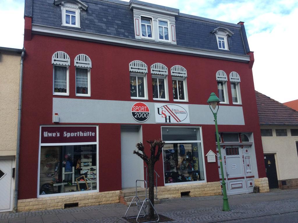 Ferienwohnung Uwe'S Sporthuette Thale Exterior photo